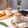 imageLERATIO 12OZ Ceramic Coffee Mugs Set of 6 Large Porcelain Coffee Cups With Large Handle For LatteCappuccinoMilkCocoaDishwasherampampMicrowave Safe Mug SetsIdeal for ManWomanDad MomKahkireactive glaze1