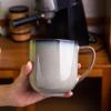 imageLERATIO 12OZ Ceramic Coffee Mugs Set of 6 Large Porcelain Coffee Cups With Large Handle For LatteCappuccinoMilkCocoaDishwasherampampMicrowave Safe Mug SetsIdeal for ManWomanDad MomKahkireactive glaze6