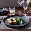 imageLERATIO Ceramic Dinnerware Sets for 6 High Edge Stoneware Plates and Bowls Set Chip and Crack Resistant  Oven ampamp Dishwasher ampamp Microwave Safe Dishes Set Service for 6 Vanilla WhiteAshen
