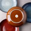 imageLERATIO Pasta BowlsCeramic 38oz Pasta Bowls90quot Reactive Glaze Pasta Bowl Set of 4Microwave ampamp DishwasherOven SafeLarge Wide Serving Bowls for Salad Dessert PizzaScratch ResistantChestnutColorful