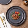 imageLERATIO Stoneware Dinnerware Sets for 4Handcarft Ceramic Plates and Bowls SetsChip and Scratch Resistant Dishes Dishwasher ampamp Microwave Safe Oven safeReactive GlazeSpeckled AshenSpecked Ashen