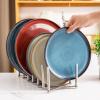 imageLeRATIO Ceramic Dinnerware Set of 4 Poreclain Plates Bowls Handmade Reactive Glaze Dishes Chip Resistant Oven ampamp Dishwasher Safe Service for 4ChestnutModerncolorful